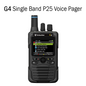 G4 SINGLE BAND P25 VOICE PAGER